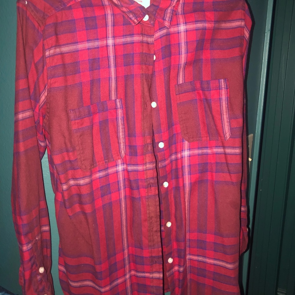 plaid shirt